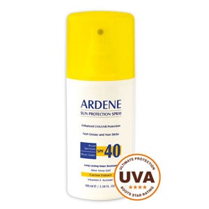 اسپری-ضد-آفتاب-آردن-با-فاكتور-حفاظتی-SPF40 اسپری ضد آفتاب آردن